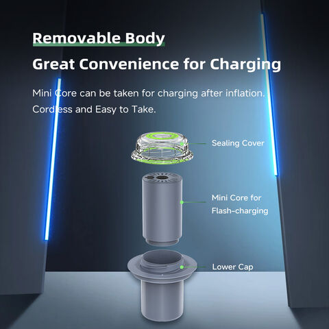Guorun105 Pompe à Air Électrique - Compresseur d'Air Portable pour B2B
