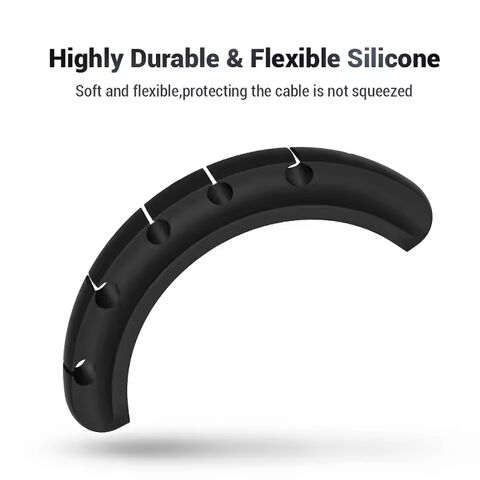 Clips de Bureau en Silicone Best-Seller, Ensemble de Clips Multifonctionnels pour Câbles de Données, Organisateur de Câbles, Attaches de Câbles