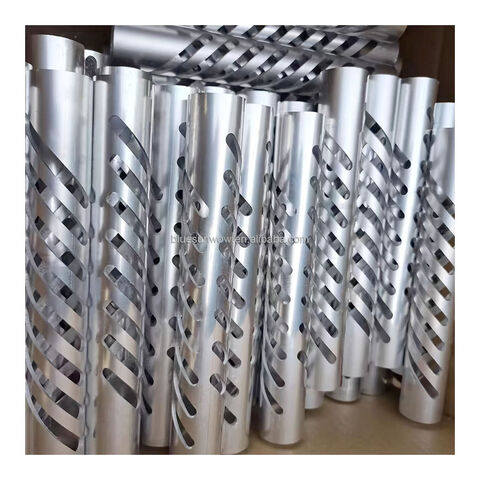 Usinage de découpe laser personnalisé de tubes ronds, découpe laser de tubes en acier inoxydable, production de tôlerie