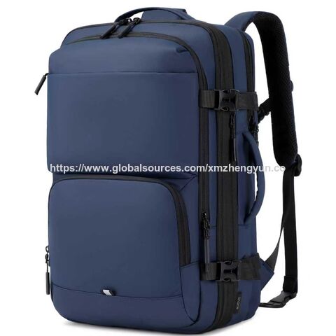 Sac à dos de voyage, 35L-40L, extensible, très grand format, approuvé par les compagnies aériennes, sac à dos léger pour hommes et femmes avec TISSU AVEC GRS