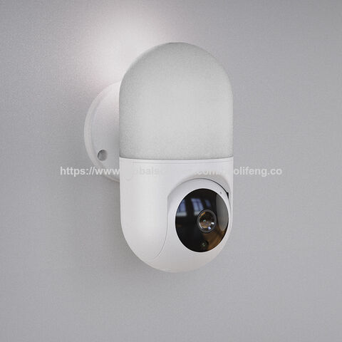 Neue Auto-Tracking-Bewegungserkennung Nachtsicht Audio CCTV Sicherheits-Wandlampe Drahtlose WiFi IP-Kamera