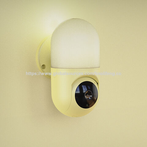 Neue Auto-Tracking-Bewegungserkennung Nachtsicht Audio CCTV Sicherheits-Wandlampe Drahtlose WiFi IP-Kamera