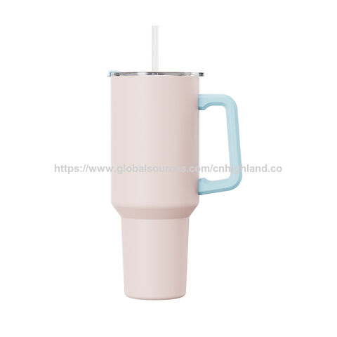Vaso Térmico de Acero Inoxidable de 1.2L con Aislamiento al Vacío, Tapa con Pajita y Doble Pared para Coche, Oficina, Viajes y Uso al Aire Libre