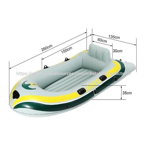 PVC-Schlauchboot, Surf- und Driftspielzeug für Erwachsene, aufblasbares Schwimmboot, aufblasbare Pool-Liege, Schwimmfloß