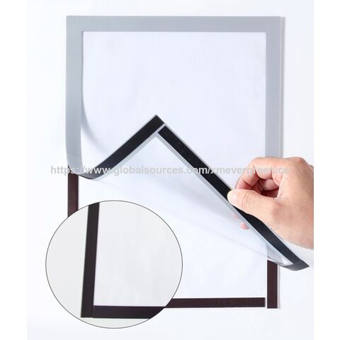 إطار ملصق مغناطيسي PVC A3/A4/A5/A6 - لوحة إعلانية بدون ثقوب للمتاجر، والفعاليات والمعارض التجارية