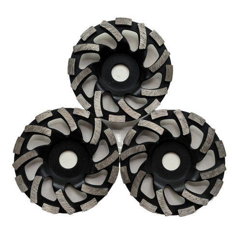 Hot Selling Resin Filled 4" Diamond Cup Wheel dengan Ulir 5/8"-11 untuk Batu Kuarsa, Beton, Marmer, Granit