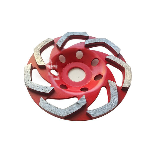 Hot Selling Resin Filled 4" Diamond Cup Wheel dengan Ulir 5/8"-11 untuk Batu Kuarsa, Beton, Marmer, Granit