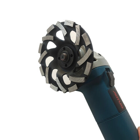 Hot Selling Resin Filled 4" Diamond Cup Wheel dengan Ulir 5/8"-11 untuk Batu Kuarsa, Beton, Marmer, Granit