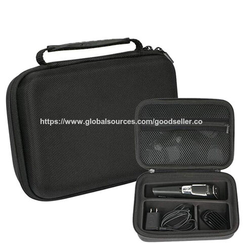 Bolsa de barbear anti-queda em EVA, bolsa de proteção para lâmina de barbear, bolsa de armazenamento de viagem portátil