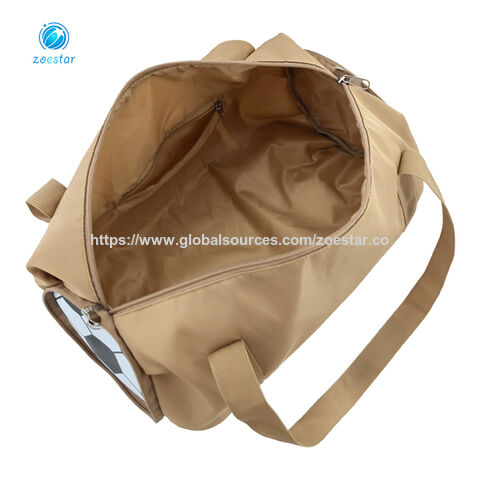 Outdoor Reise Camping Sporttasche mit individuellem Logo, Fußball-Druck, faltbare Gepäcktasche