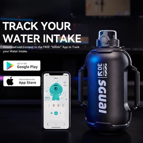 Neuester Trinkflaschen-Stil 2025: Günstige, intelligente Kunststoff-Trinkflasche mit App zur Überwachung der Wasseraufnahme