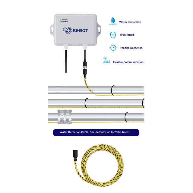 Detector de Fugas de Agua con Salida de Relé RS485 - Sensor de Fugas de Agua
