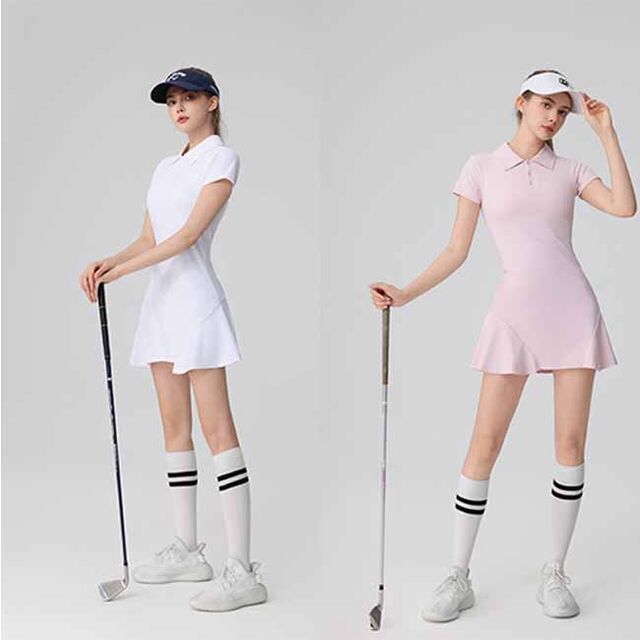 Faldas Deportivas Delgadas de Cintura Alta para Mujer para Verano, Secado Rápido, Ropa de Gimnasio, Falda y Vestidos de Golf y Tenis