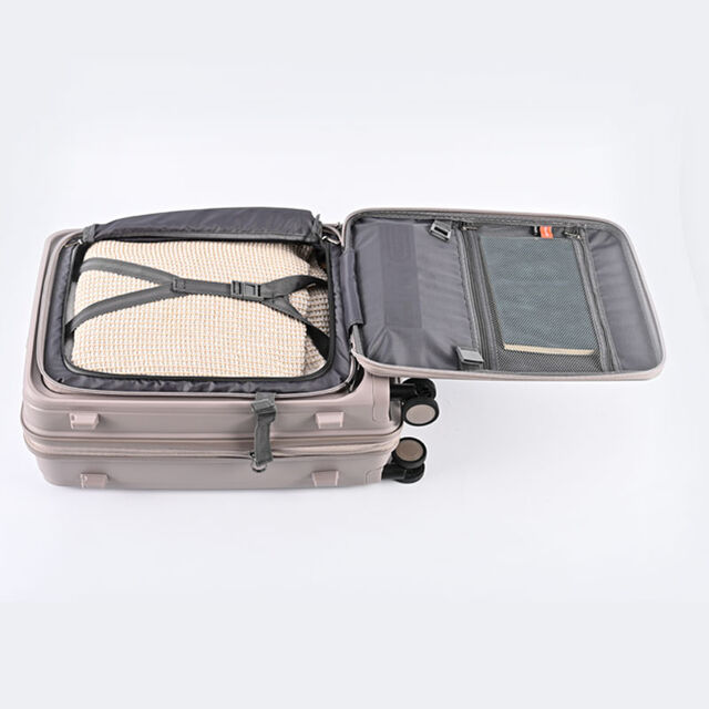 Custom Wholesale Front Opening Pull Rod Box Password Travel Carry on Suitcase With Laptop Compartment Bag Suitcases Luggage