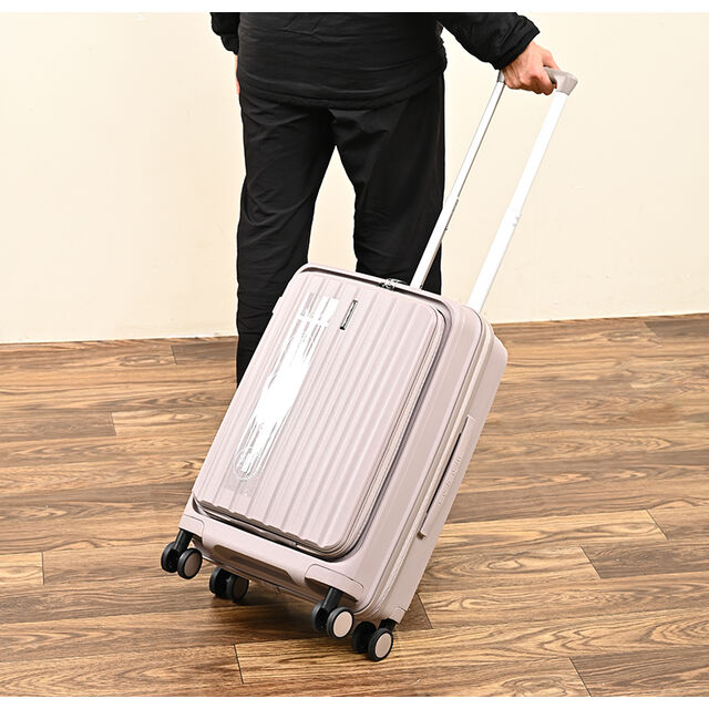 Custom Wholesale Front Opening Pull Rod Box Password Travel Carry on Suitcase With Laptop Compartment Bag Suitcases Luggage