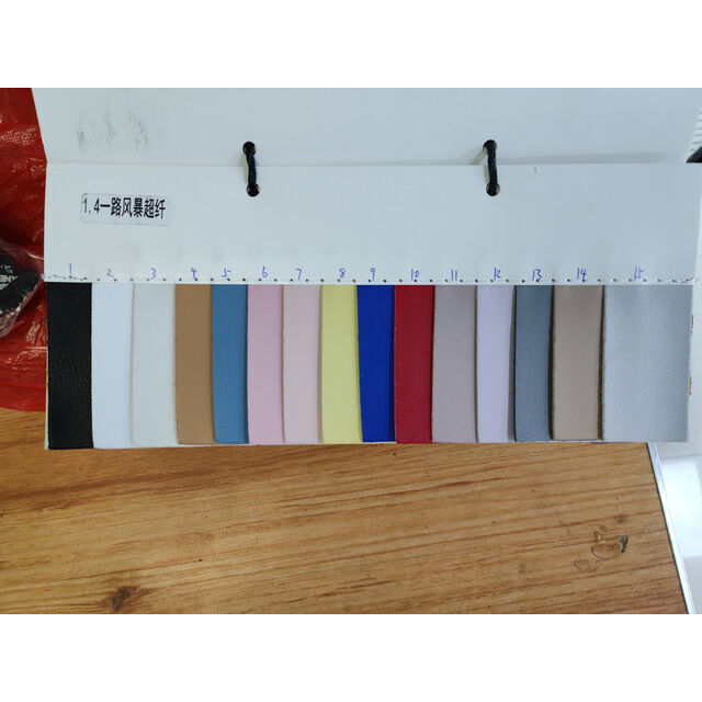 Tissu en microfibre de cuir artificiel en gros pour sacs, chaussures décontractées, externalisation et sièges auto