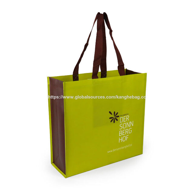 Venta directa de fábrica China, bolsa de compra reutilizable laminada no tejida con diseño de dibujos animados
