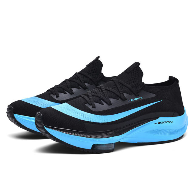 Zapatillas de running de alto rendimiento para hombre con malla de aire transpirable, entresuela de espuma reactiva y tracción antideslizante para carretera y trail