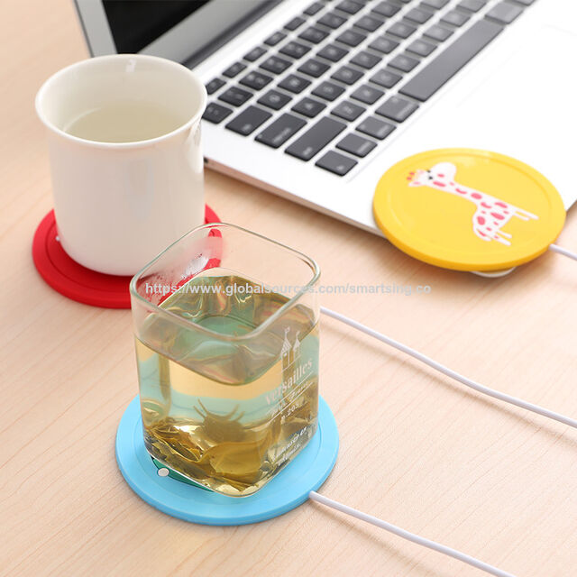 Chauffe-tasse USB, dessous de verre chauffant USB