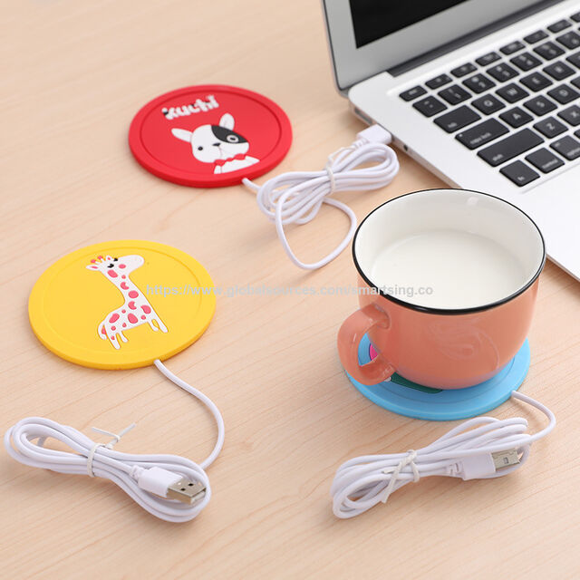 Chauffe-tasse USB, dessous de verre chauffant USB