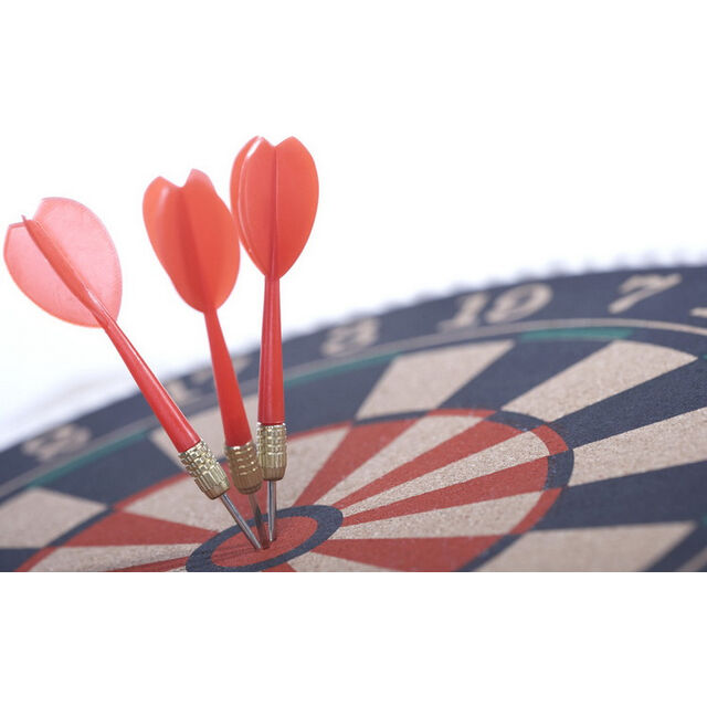 Kunststoff-Dartpfeile für Zielscheibenspiele und Präzisionssportarten