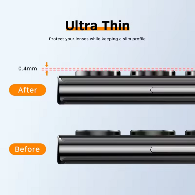 Nouveau Modèle 2026 S26 Série Ultra-Mince 9H Dureté Anti-Explosion Protecteur d'Objectif en Verre pour Samsung Galaxy S26 Edge S26 Pro S25 Ultra