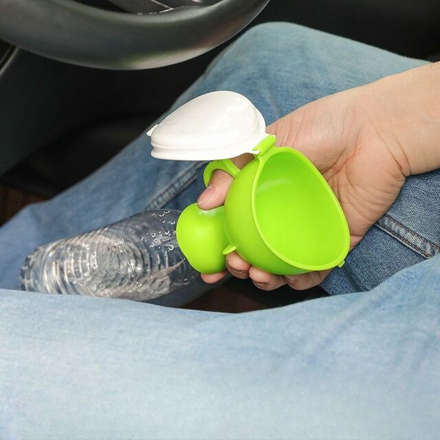 Urinario portátil de emergencia, para viajes familiares y entrenamiento de uso del orinal - un inodoro móvil especialmente diseñado para la congestión del tráfico