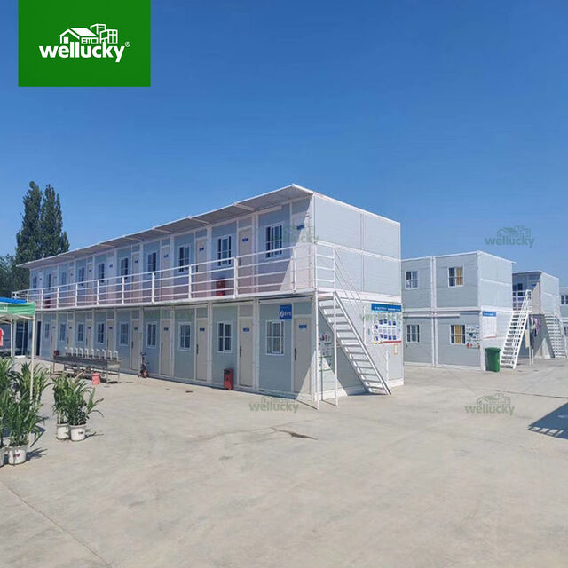 Casa Contenedor Plegable de 20 pies con Estructura de Acero Resistente, Montaje Rápido, Almacén Portátil, Oficina para Obra en Construcción, Refugio de Emergencia