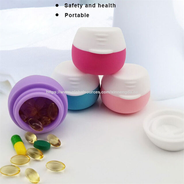 Tarros Cosméticos de 20 ml para Muestras de Maquillaje, Contenedor de Artículos de Aseo de Viaje de Silicona, Tarros de Viaje Personalizados para Cremas Líquidas y Lociones
