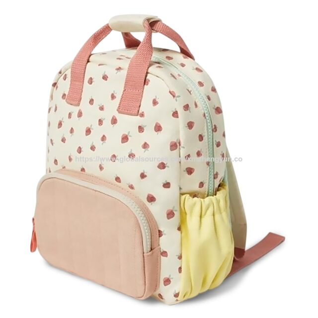 Mini-Kleinkindrucksäcke für Mädchen, niedliche, farbige kleine Wickeltasche und Vorschulrucksack mit GRS-Zertifizierung