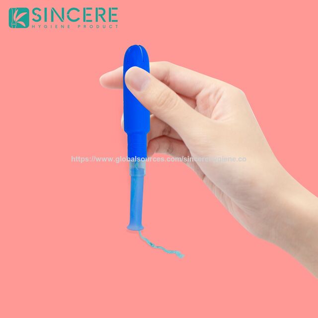 Großhandel Hochwertige Tampons und Binden mit individuellem Logo, weiche Bio-Tampons für die Menstruation, Einwegtampons mit Applikator