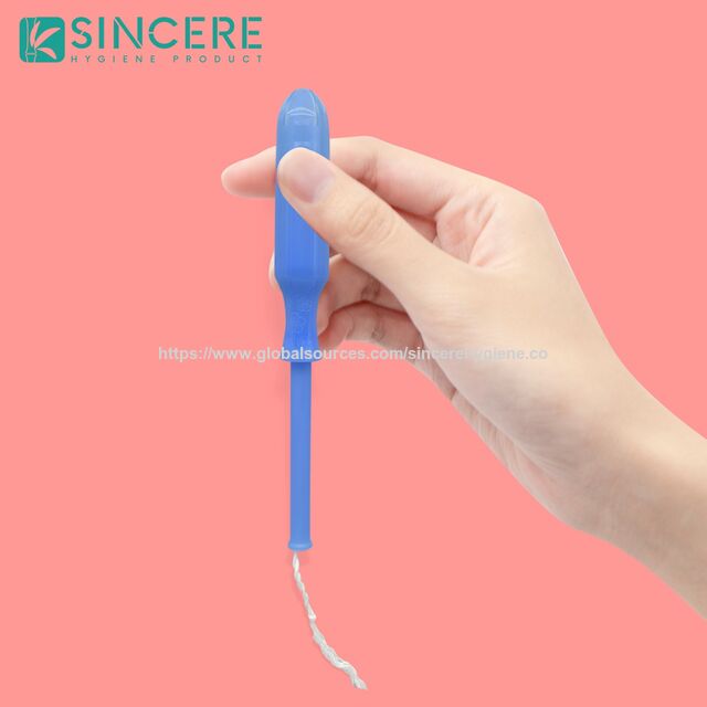 Großhandel Hochwertige Tampons und Binden mit individuellem Logo, weiche Bio-Tampons für die Menstruation, Einwegtampons mit Applikator