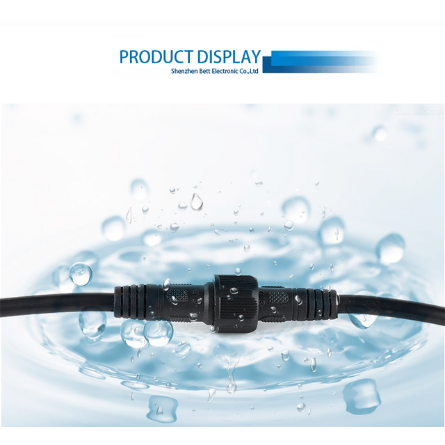 Conector de Cable Impermeable M15 para Conexión de Cables Industriales en Exteriores para Sistemas de Energía Solar PCB FPC de Cobre