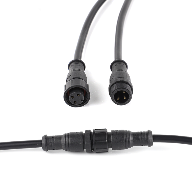 Conector Circular M11 de 2 pines, IP68 a prueba de agua, conector de 2 3 4 5 pines