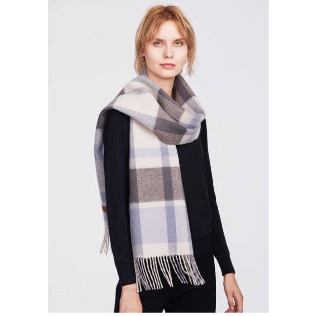 Vente en gros de foulards d'hiver pour femmes, écharpe en cachemire à carreaux longs et haut de gamme pour femmes, vêtements de luxe