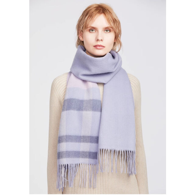 Vente en gros de foulards d'hiver pour femmes, écharpe en cachemire à carreaux longs et haut de gamme pour femmes, vêtements de luxe