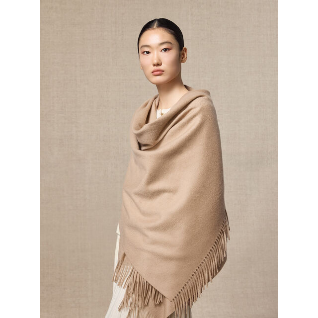 Vente en gros de foulards d'hiver pour femmes, haut de gamme, couleur pure, coupe longue, grande taille, écharpe en cachemire pour femmes, vêtement de luxe