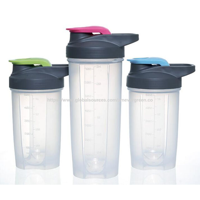 BPA-freie Protein Shaker Flasche aus Kunststoff