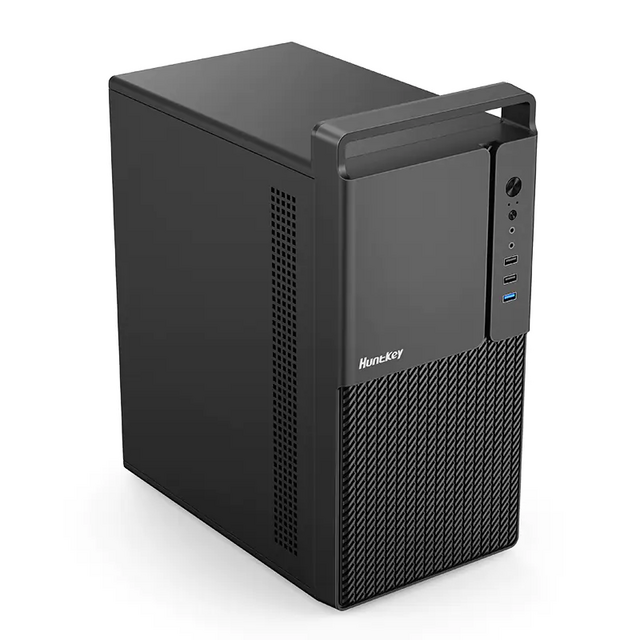 Huntkey Simple Businee Style Computer Chassis PC Case Support M-ATX Mini-ITX Motherboard