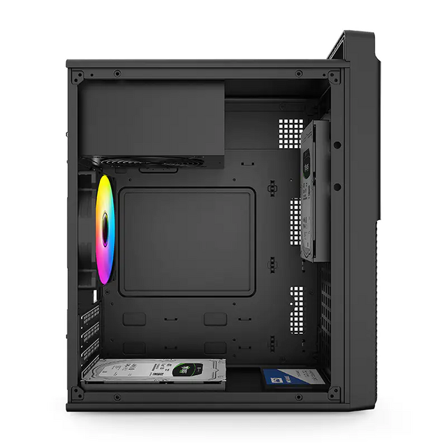 Huntkey Simple Businee Style Computer Chassis PC Case Support M-ATX Mini-ITX Motherboard