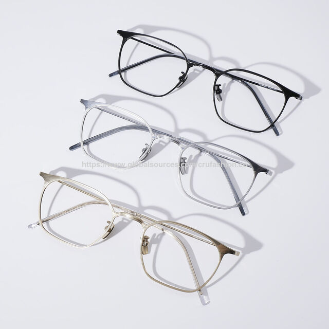 New Handmade Anti-Blue Anti-Blue Computer Printed Optical Frames Titanium Plastic Prescription Glasses for Reading Protection