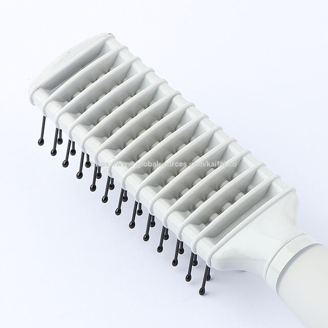 Brosse tunnel de séchage à prise en gel, nylon, pour usage domestique et en salon, gel souple, manche à prise confortable + aiguille de queue 20209