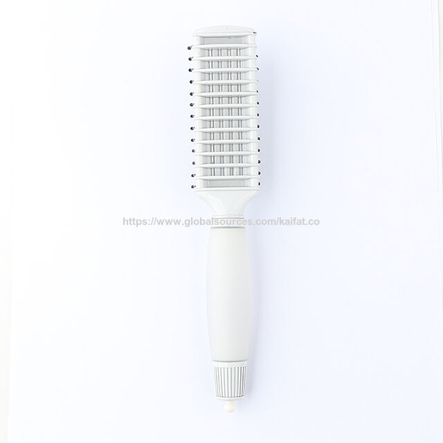 Brosse tunnel de séchage à prise en gel, nylon, pour usage domestique et en salon, gel souple, manche à prise confortable + aiguille de queue 20209