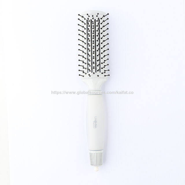 Brosse tunnel de séchage à prise en gel, nylon, pour usage domestique et en salon, gel souple, manche à prise confortable + aiguille de queue 20209