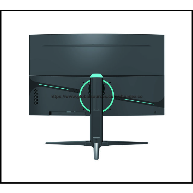 Moniteur d'ordinateur de bureau avec écran incurvé, Type C et HDMI en gros, avec base ajustable et rotative