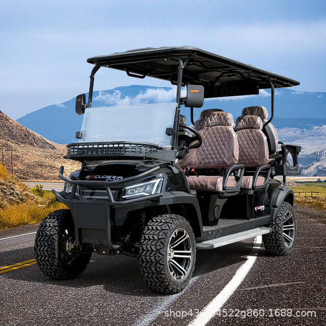 Carritos de golf, carrito de golf eléctrico, transporte de pasajeros para aeropuertos, coche de recepción para hoteles y turistas