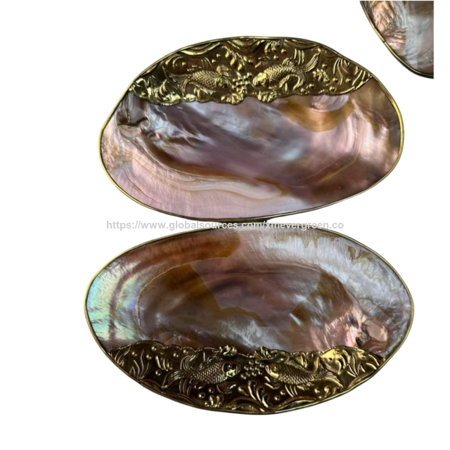 Elegantes Bandejas y Almacenamiento con Forma de Concha: Fruteros de Concha Natural, Bandejas para Aperitivos y Joyeros para una Vida Inspirada en la Costa