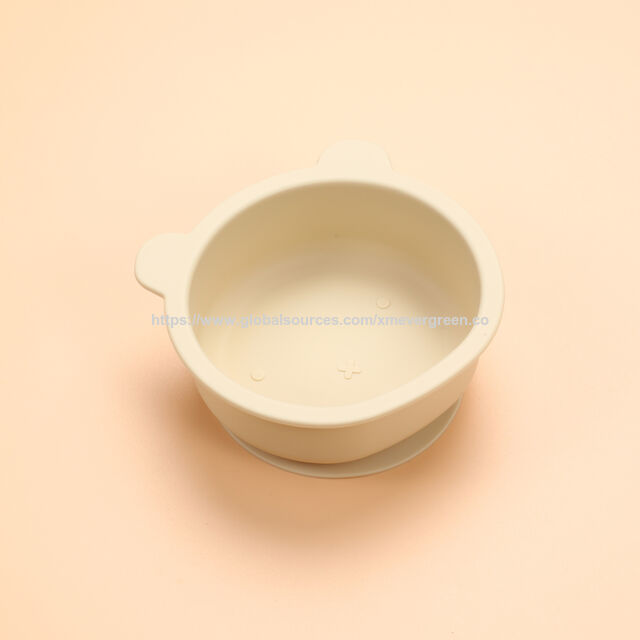 Ensemble d'alimentation personnalisé avec nom, Ensemble de sevrage avec motif de dessin animé pour bébé et jeune enfant, Assiette pour bébé écologique, Ensemble de sevrage en silicone