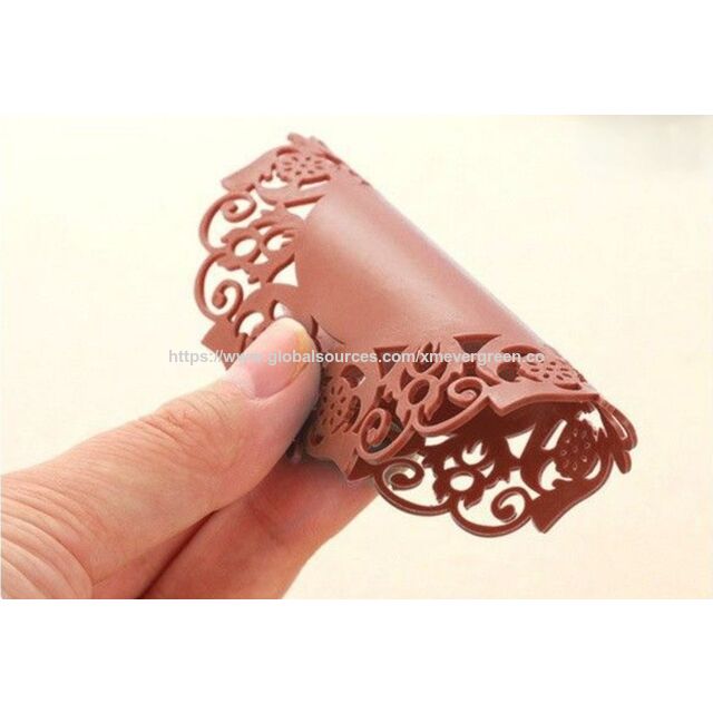 مجموعة قواعد أكواب سيليكون بتصميم زهور إبداعي - قواعد عازلة للحرارة غير قابلة للانزلاق للأكواب والأوعية والأواني والأطباق الساخنة