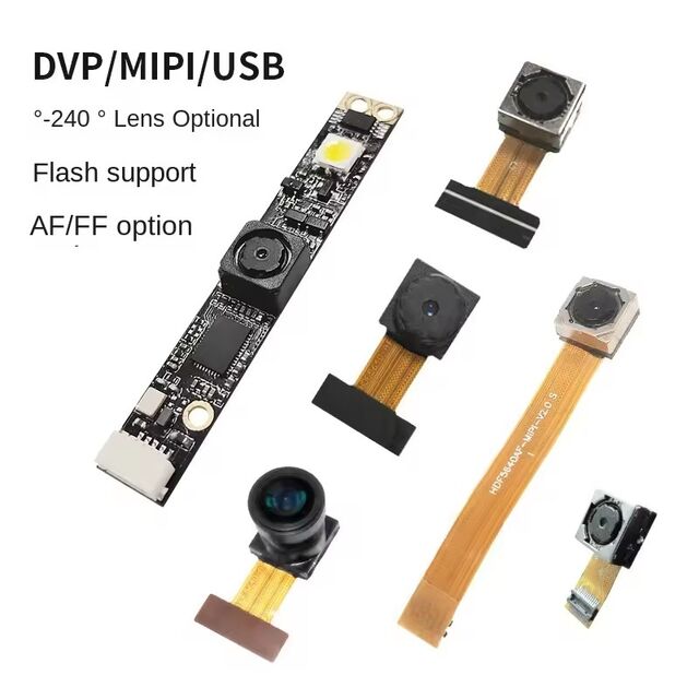 Módulo de cámara ESP32 USB MIPI DVP de gran angular, enfoque fijo FF, 1080p, OV5640, sensor de 5 millones de píxeles OV5640